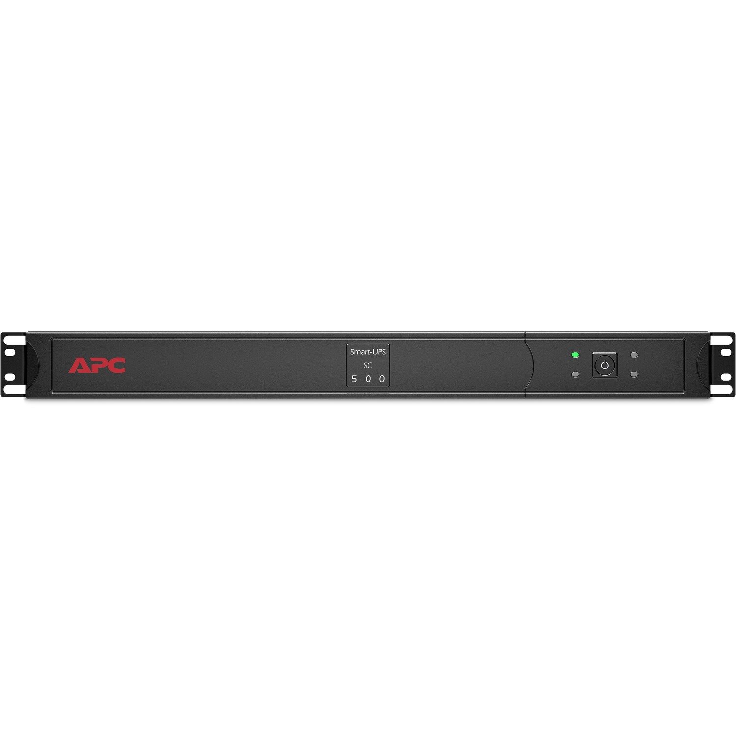 APC Smart-UPS, Line Interactive, 500VA, Rackmount 1U, 120V, 4x NEMA 5-15R outlets, Short Depth