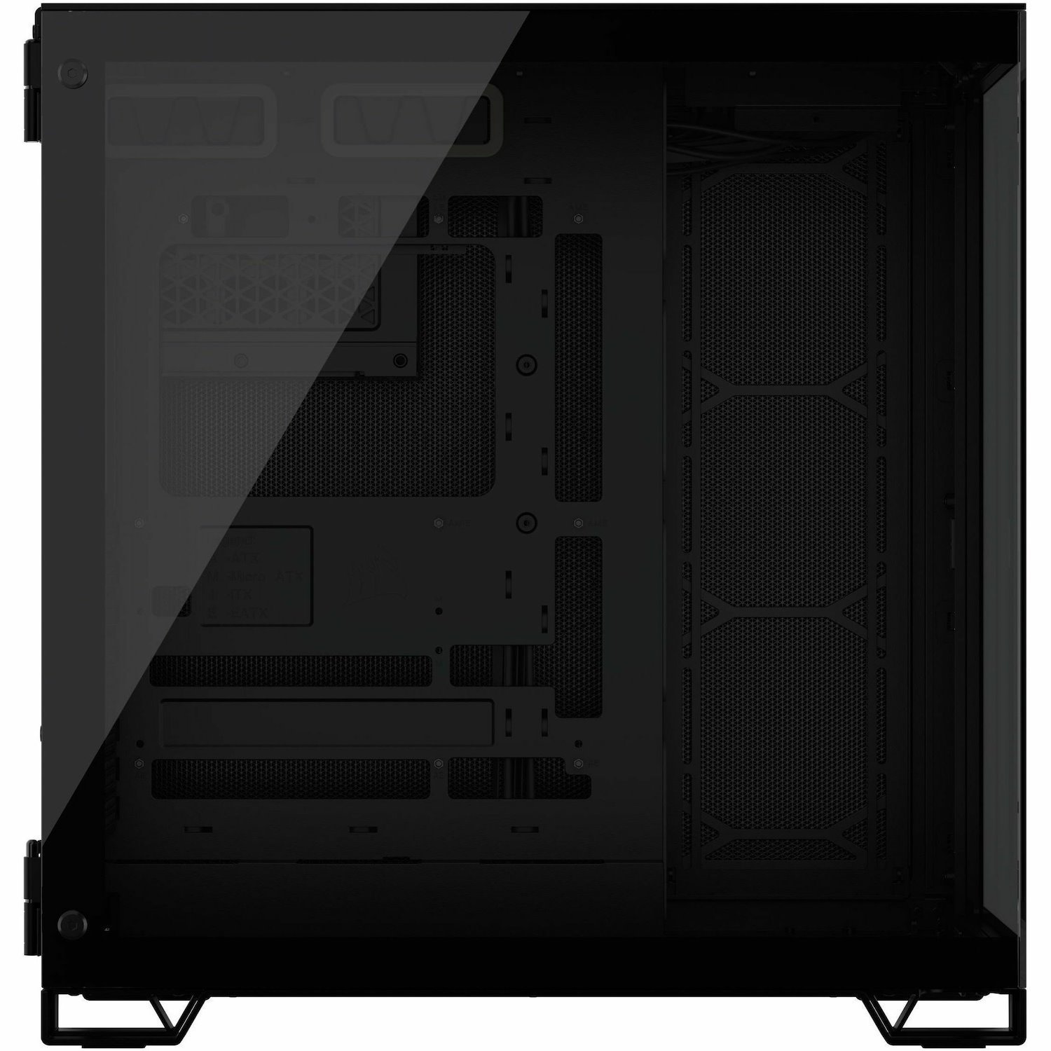 Corsair 6500X Mid-Tower Dual Chamber PC Case - Black