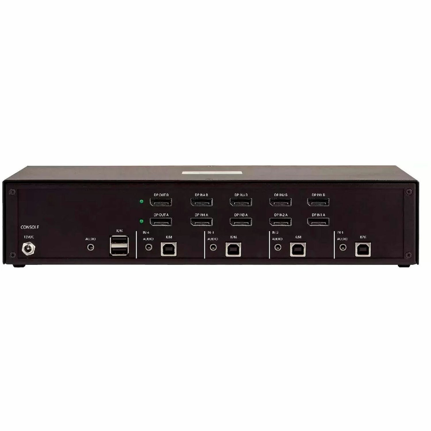 StarTech Secure 4-Port Dual-Monitor KVM Switch, DisplayPort, 4K 60Hz, NIAP 4.0 Desktop KVM, Metal Housing, Made in the USA