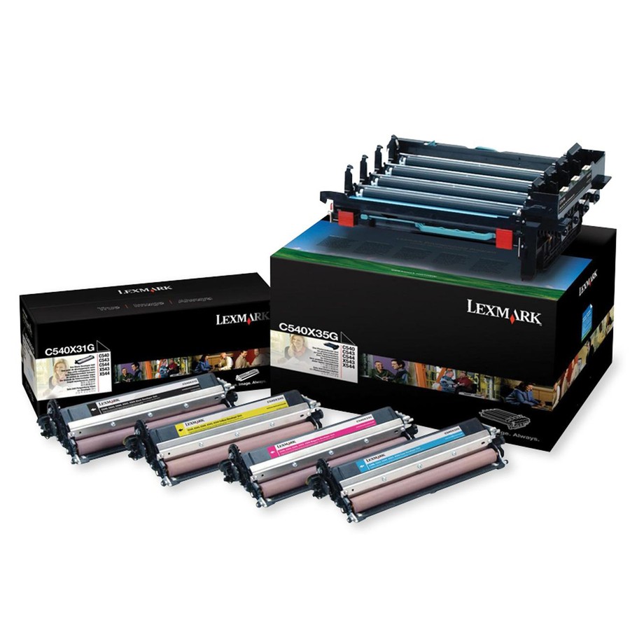 Lexm C540X74G Bk/Col Image Kit