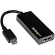 StarTech.com - USB-C to HDMI Adapter - 4K 30Hz - Black - USB Type-C to HDMI Adapter - USB 3.1 - Thunderbolt 3 Compatible