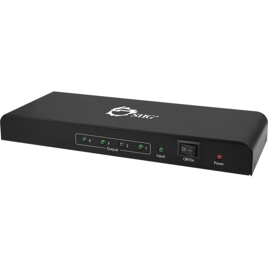 SIIG 4Kx2K HDMI 4-Port Splitter with 3D Supported