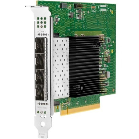 HPE E810-XXVDA4 25Gigabit Ethernet Card for Server - 25GBase-X - SFP28 - Plug-in Card