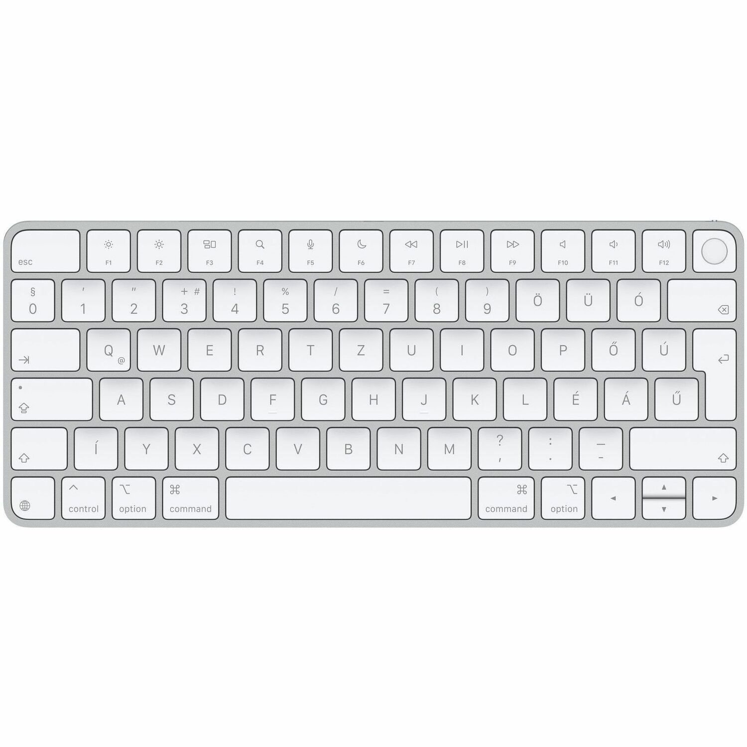 Apple Magic Keyboard - Wired/Wireless Connectivity - USB Type C Interface - Hungarian - QWERTZ Layout