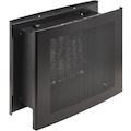Eaton Tripp Lite Series Network Closet Through-Wall Air Duct, Built-in Filter, Black