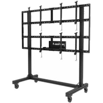 Peerless-AV&reg; SmartMount&reg; Portable Video Wall Cart 2x2 Configuration for 46" to 60" Displays
