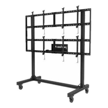 Peerless-AV® SmartMount™ Portable Video Wall Cart 2x2 Configuration For 46" to 60" Displays