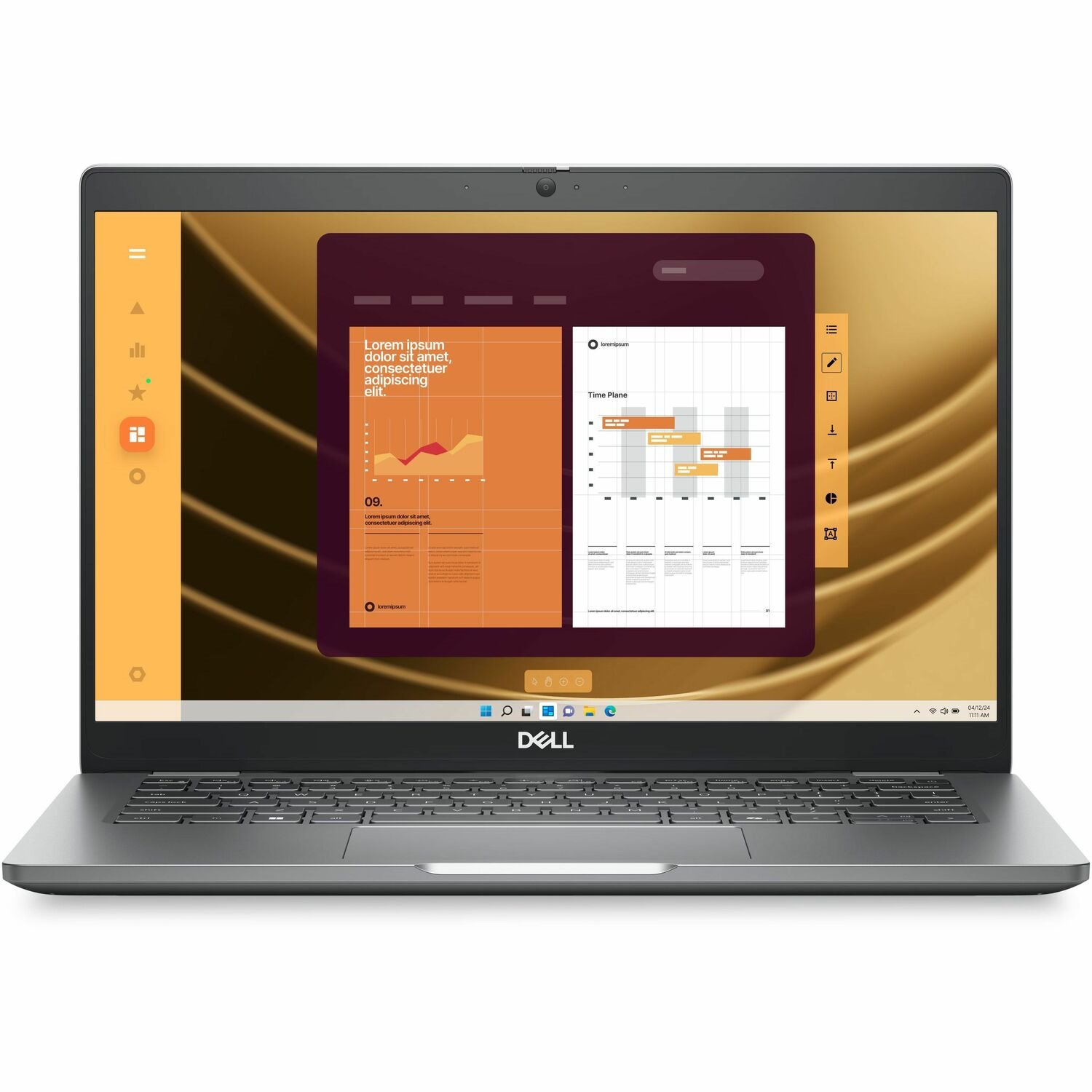 Dell Latitude 5000 5350 33.8 cm (13.3") Notebook - Full HD - Intel Core Ultra 7 165U - vPro Technology - 16 GB - 512 GB SSD - English (UK) Keyboard - Grey