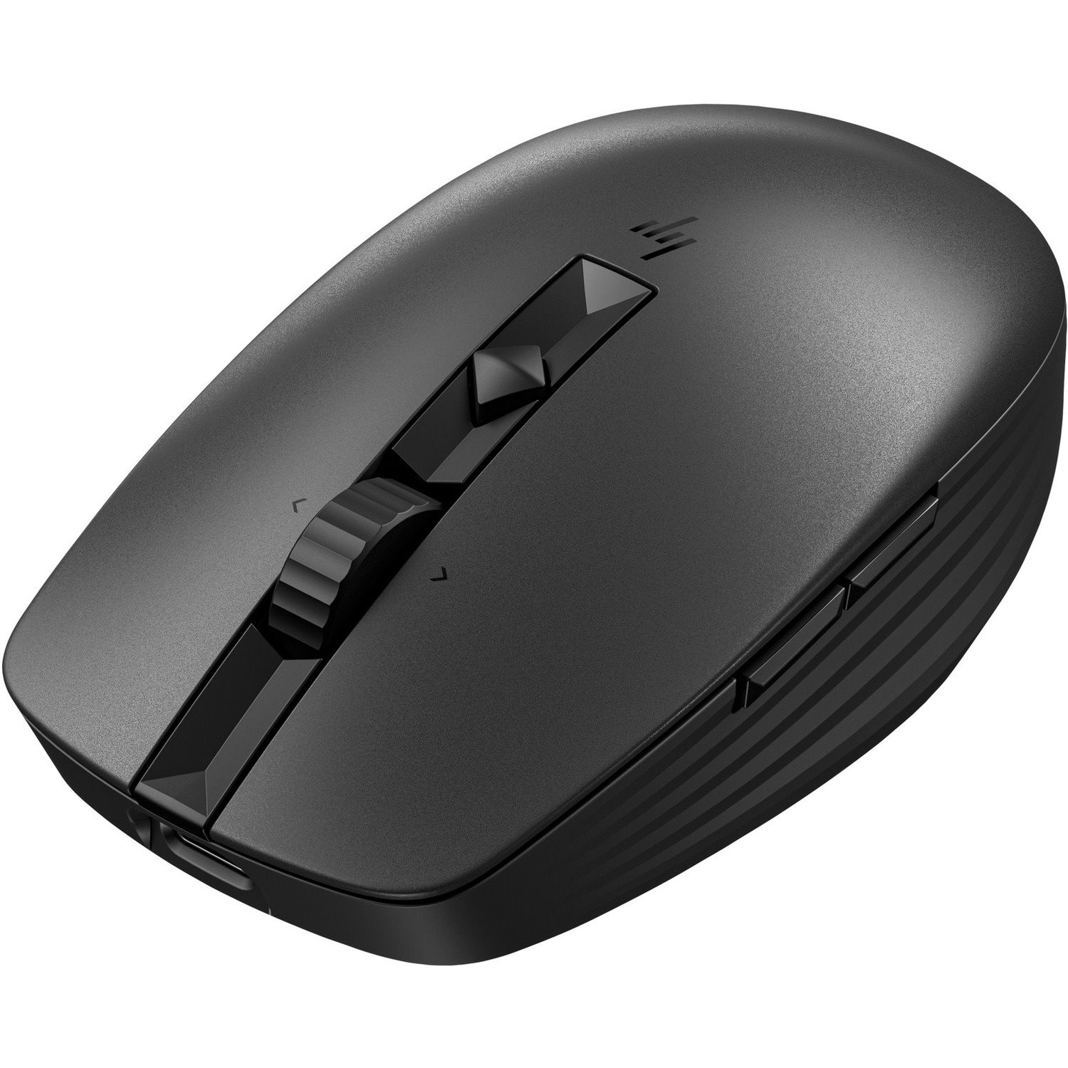 HP 715 Mouse - Bluetooth - USB Type A - 6 Programmable Button(s) - Black