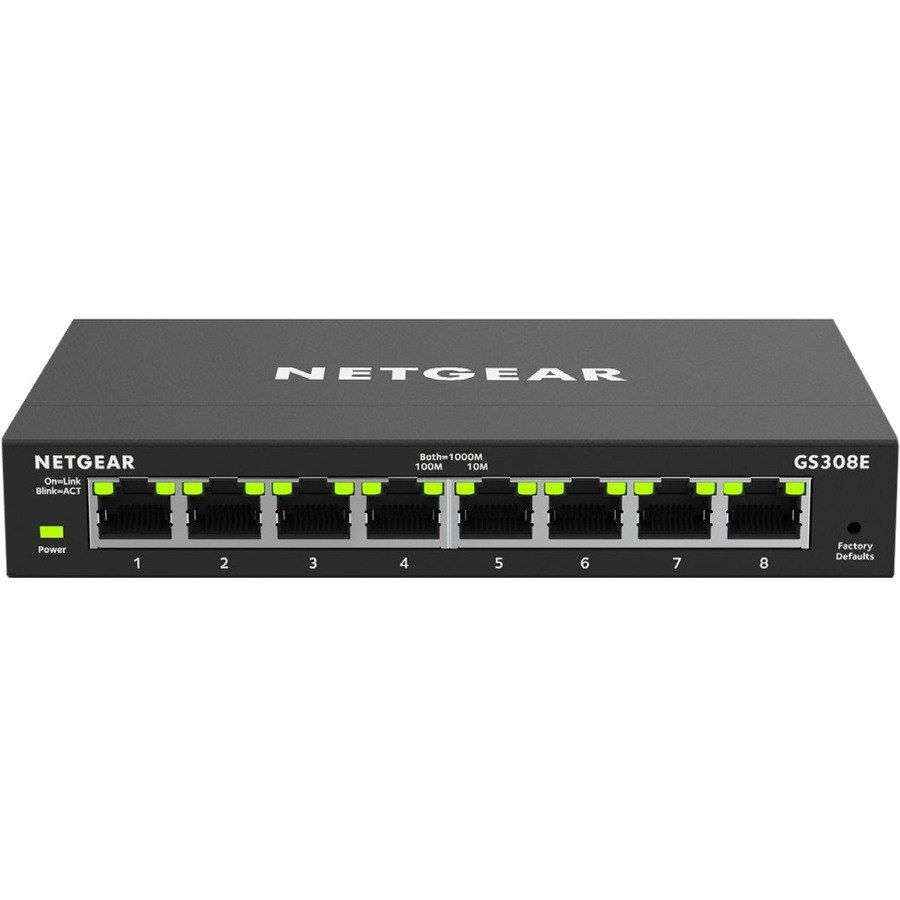 Netgear GS308E 8 Ports Manageable Ethernet Switch