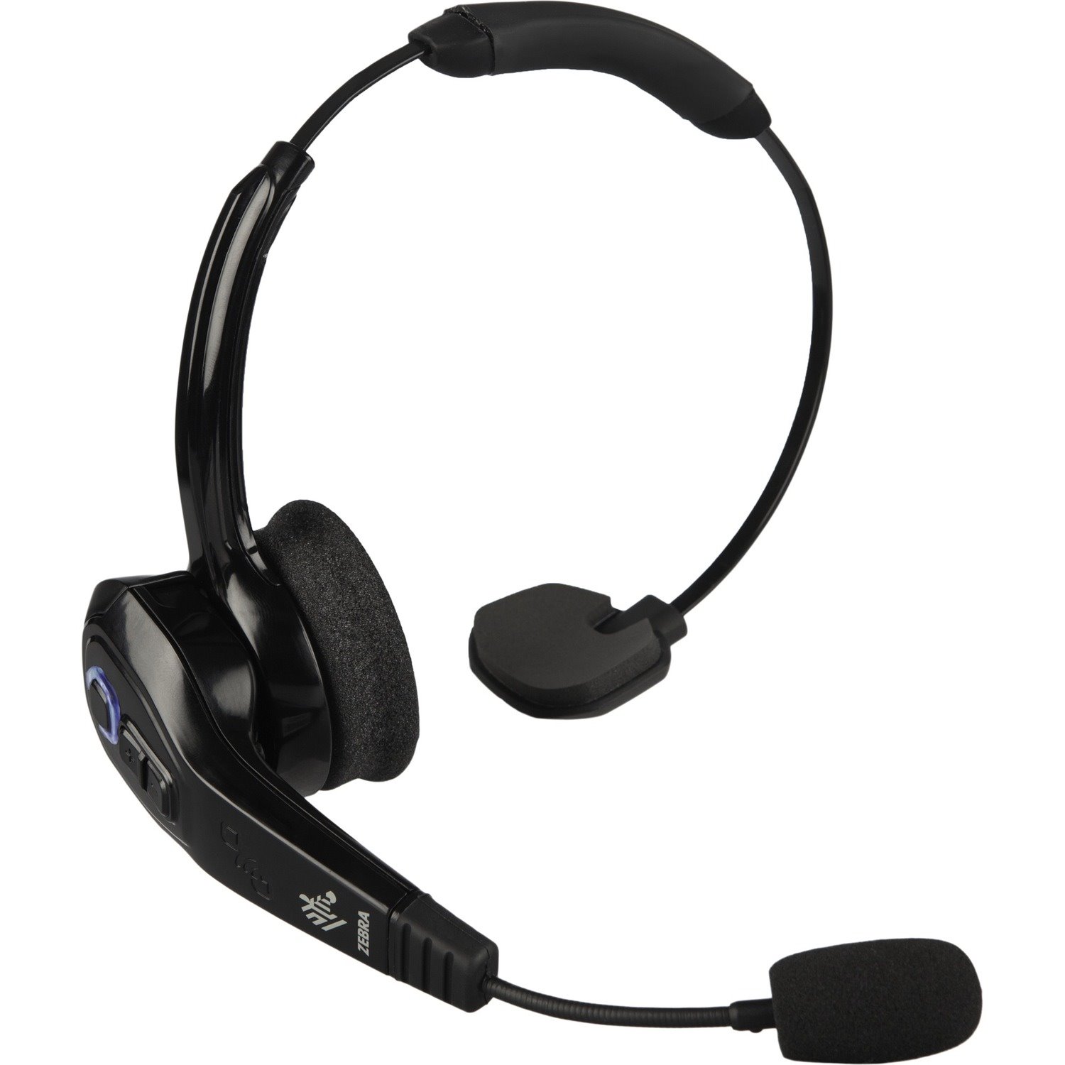 Zebra Wireless On-ear Mono Headset - Black