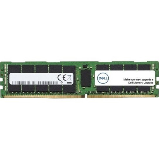 Dell Memory Upgrade Module for Rack Server, Workstation - 64 GB (1 x 64GB) - DDR4-2933/PC4-23466 DDR4 SDRAM Dual-rank Memory - 1.20 V - TAA Compliant