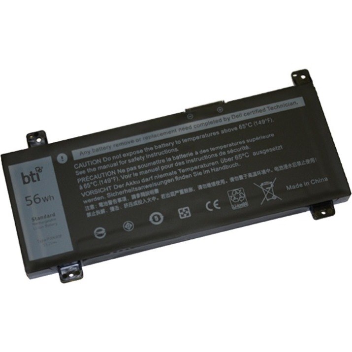 BTI PWKWM-BTI 15.2V 56WHR LI-ION BATTERY 063K70, PWKWM, CN-063K70, CN-0M6WKR, M6WKR INSPIRON 14 7466, INSPIRON 14 7467