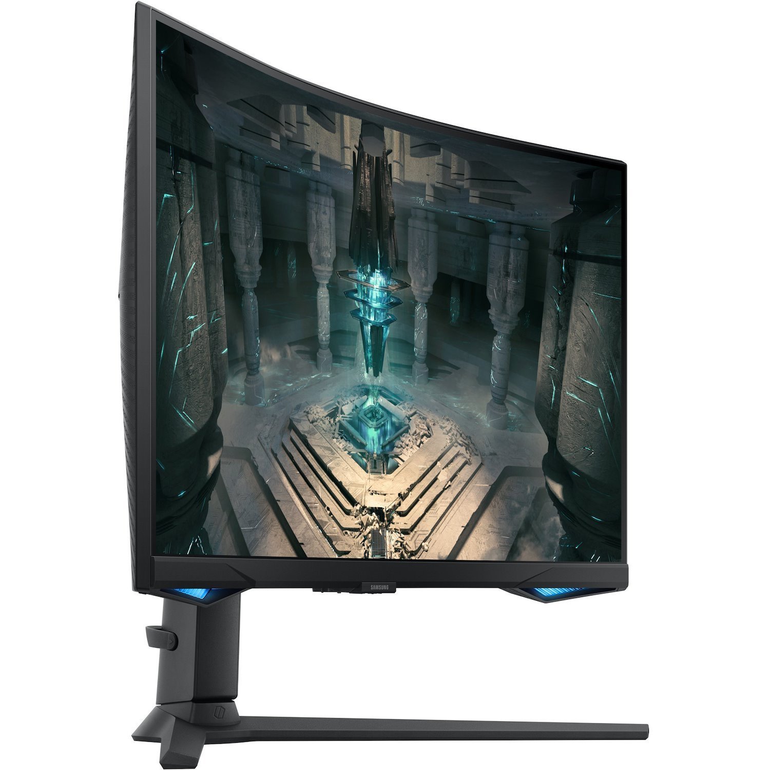 Samsung Odyssey G6 S27BG650EU 27" Class WQHD Curved Screen Smart Gaming LCD Monitor - 16:9 - Black