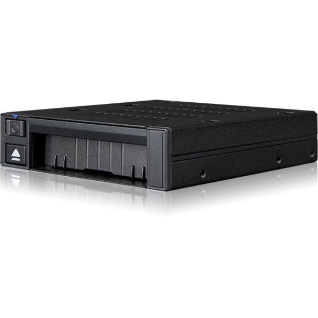 Icy Dock FlexiDOCK MB021VP-B Drive Enclosure for 3.5" U.2, PCI Express NVMe - SFF-8654 SlimSAS Host Interface Internal - Black