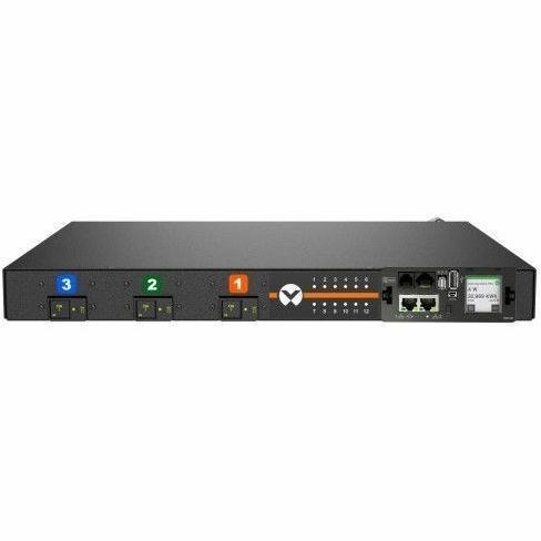 Vertiv Geist rPDU DUR5M1R6-12CF17-1S02A0H00-S 12-Outlets PDU