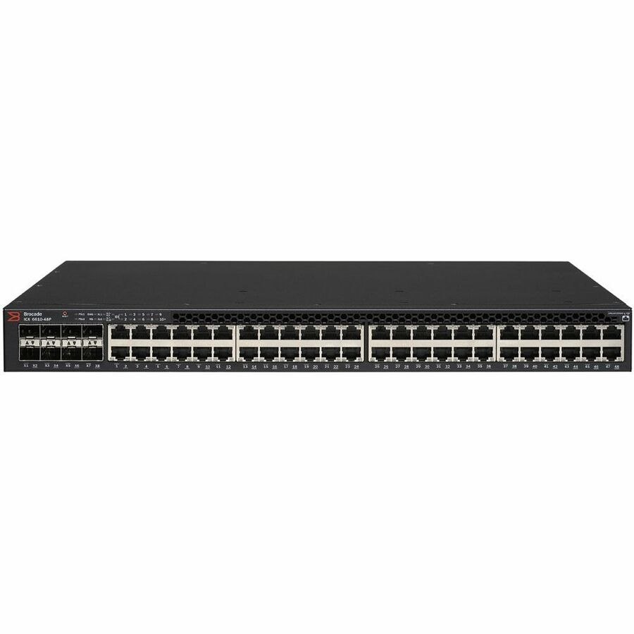 Brocade Brocade 48-Port 1 GbE RJ45. Plus 8Ž1 GbE SFPP Uplink Port ** Refurbished **