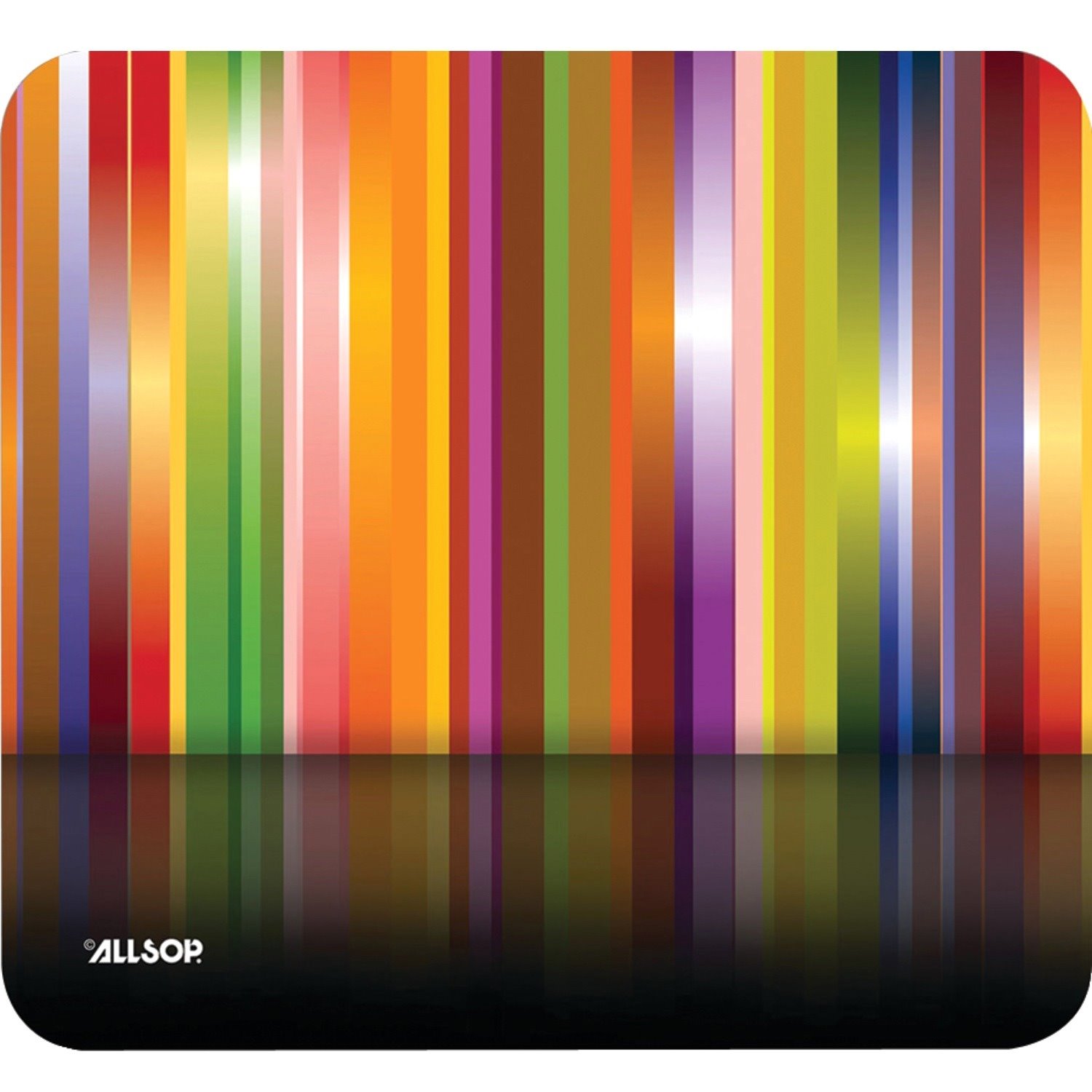 Allsop NatureSmart Image Mousepad - Tech Multi Stripes - (30599)