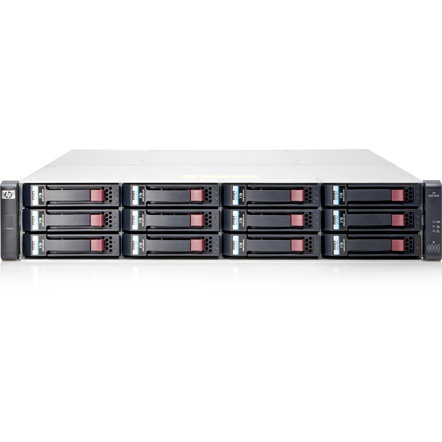 HPE 1040 12 x Total Bays SAN Storage System - 2U Rack-mountable