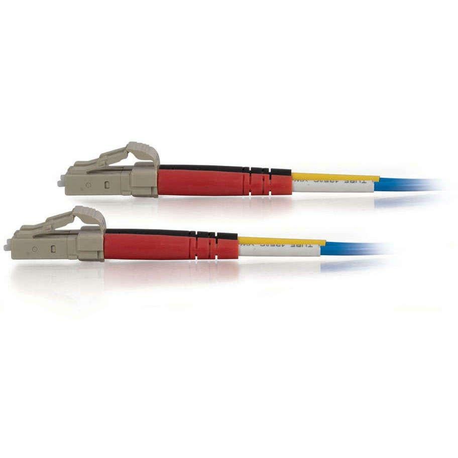 C2G-3m LC-LC 50/125 OM2 Duplex Multimode PVC Fiber Optic Cable - Blue