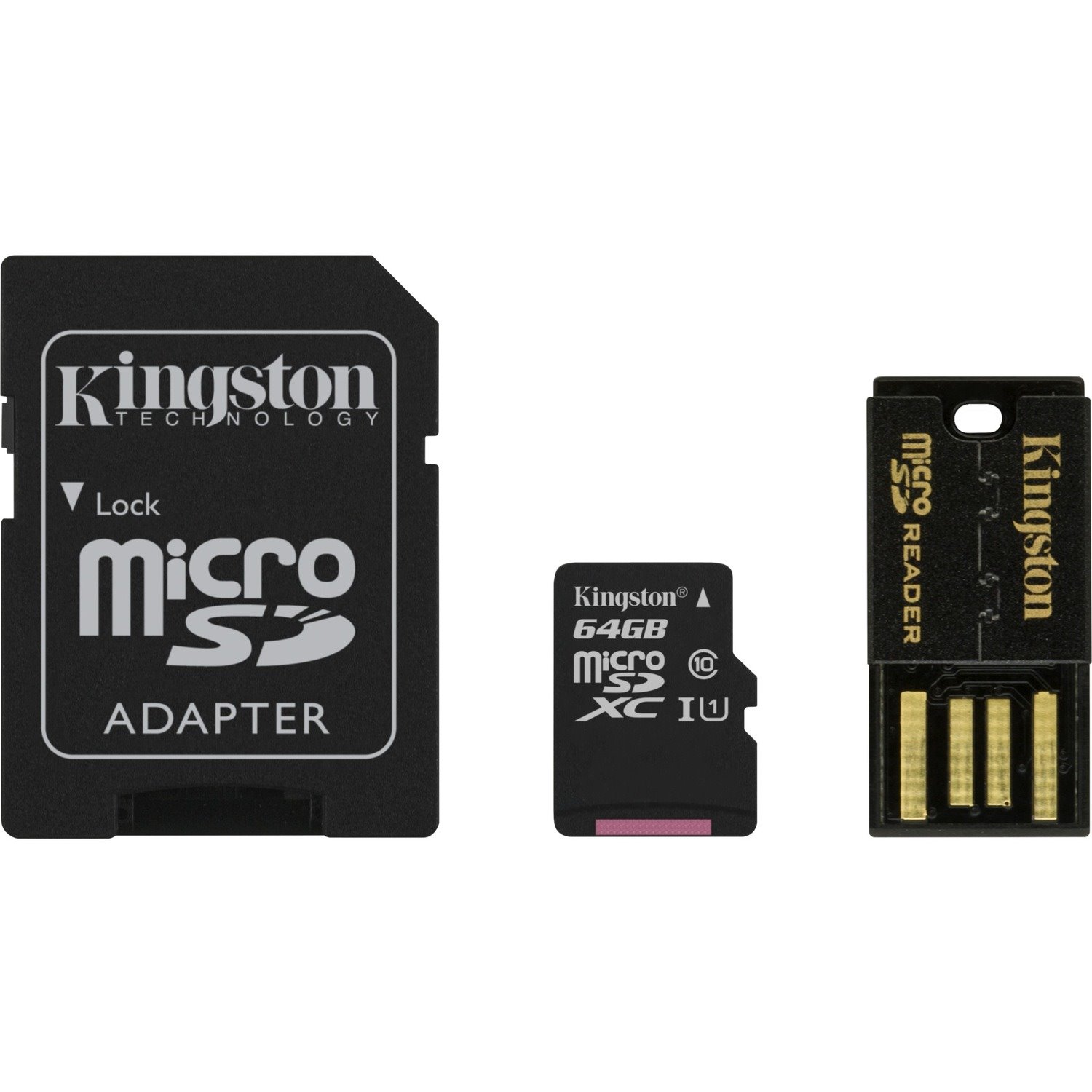 Kingston 64 GB Class 10/UHS-I microSDXC