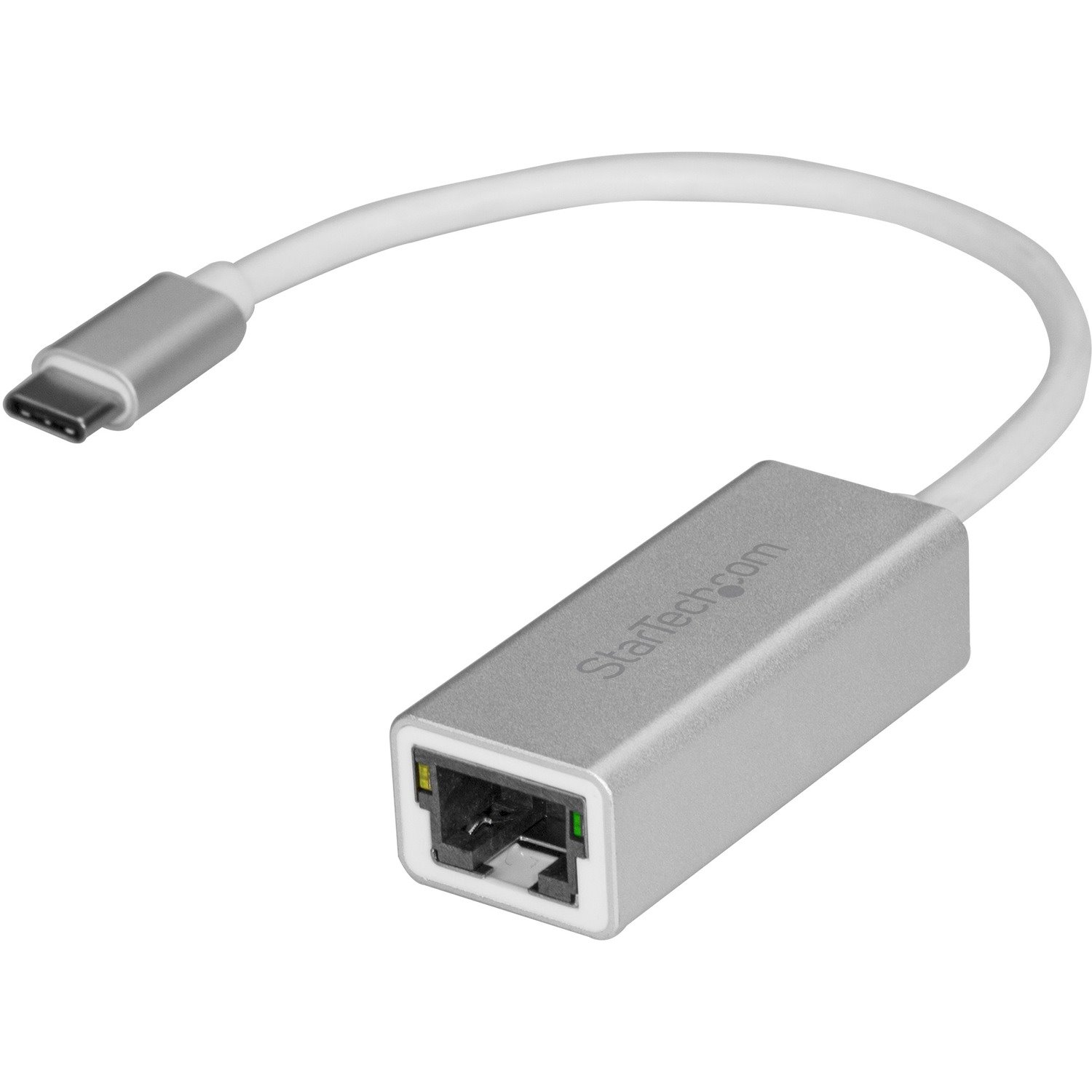 StarTech.com USB-C to Gigabit Ethernet Adapter - Aluminum - Thunderbolt 3 Port Compatible - USB Type C Network Adapter