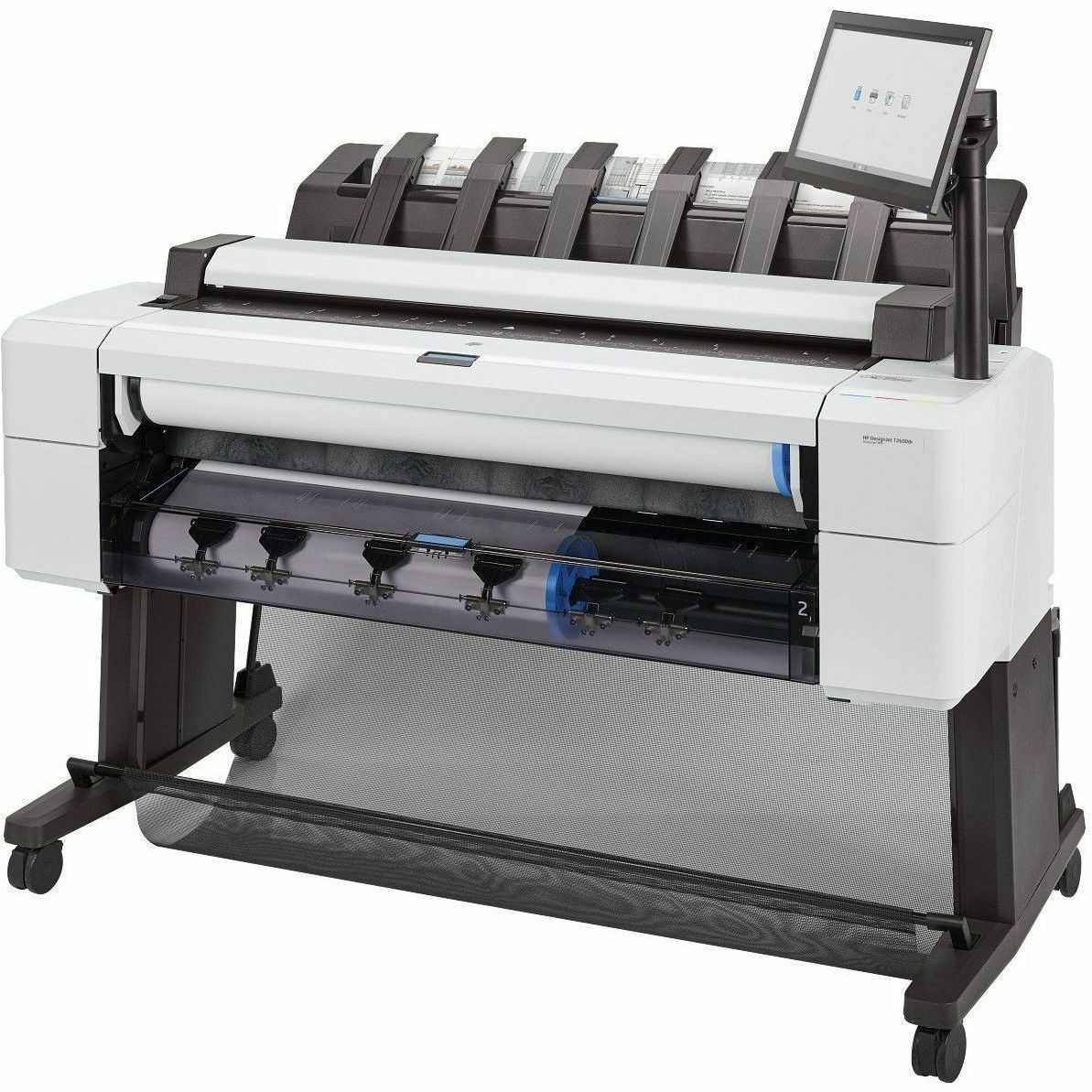 HP Designjet T2600dr PostScript Inkjet Large Format Printer - Includes Printer, Scanner, Copier - 914.40 mm (36") Print Width - Colour