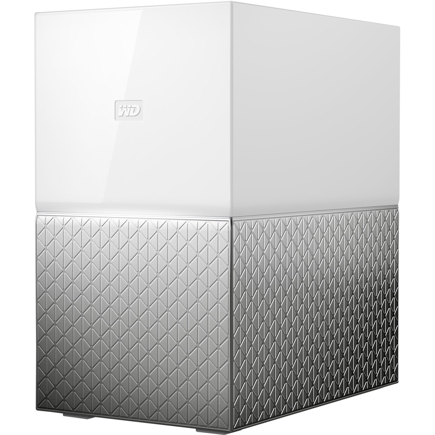 WD My Cloud Home Duo WDBMUT0060JWT-EESN 2 x Total Bays NAS Storage System - 6 TB HDD Desktop