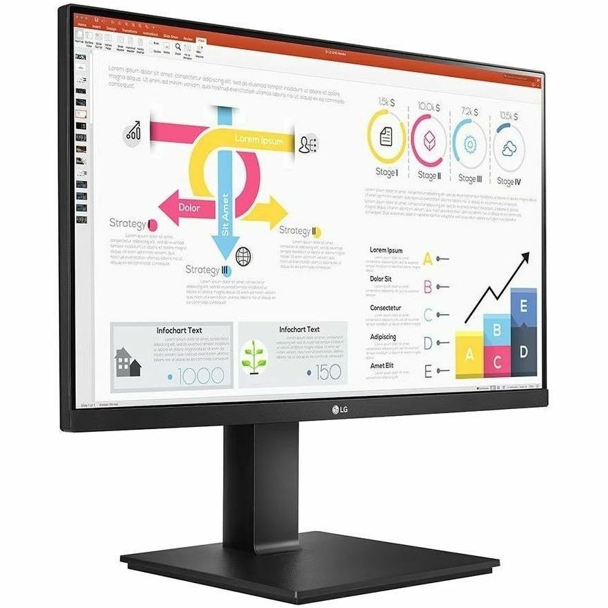 LG 24BP75Q-B 24" Class WQHD LCD Monitor - 16:9 - Black