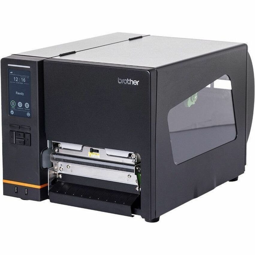 Brother TJ-6421TN Industrial, Transportation & Logistic Direct Thermal/Thermal Transfer Printer - Label Print - Fast Ethernet - USB - USB Host - Serial