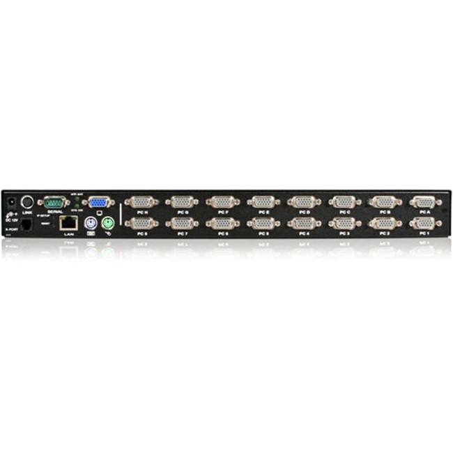 StarTech.com 16 Port Rackmount USB PS/2 Digital IP KVM Switch