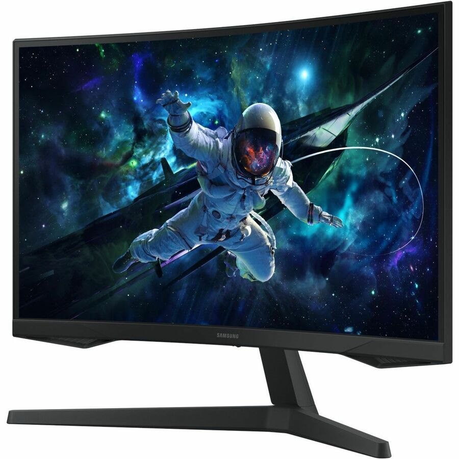 Samsung Odyssey G5 S27CG552EN 27" Class WQHD Curved Screen Gaming LED Monitor - 16:9 - Black