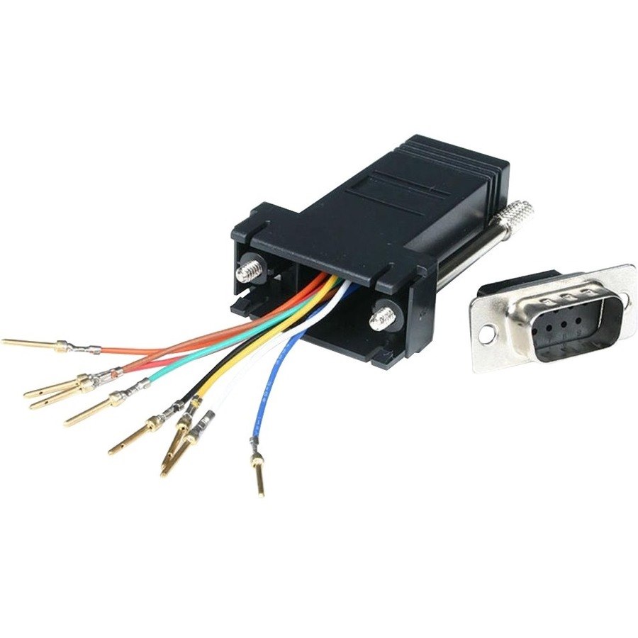 StarTech.com DB9 to RJ45 Modular Adapter - M/F - Serial adapter - DB-9 (M) - RJ-45 (F)