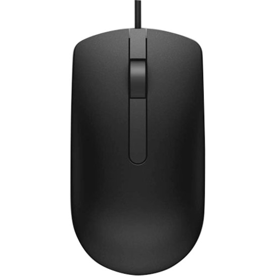Dell MS116 Mouse - USB - Optical - 2 Button(s) - Black