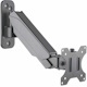 Wall Mount for TV & Monitors (Spring Arm 2 pivots), For screens 17" to 32" , VESA compatability: 75x75mm and 100x100mm - check the dimensions of the four mounting holes on back of screen to ensure it fits, Max 8kg, Black, Bracket, Lifetime Warranty