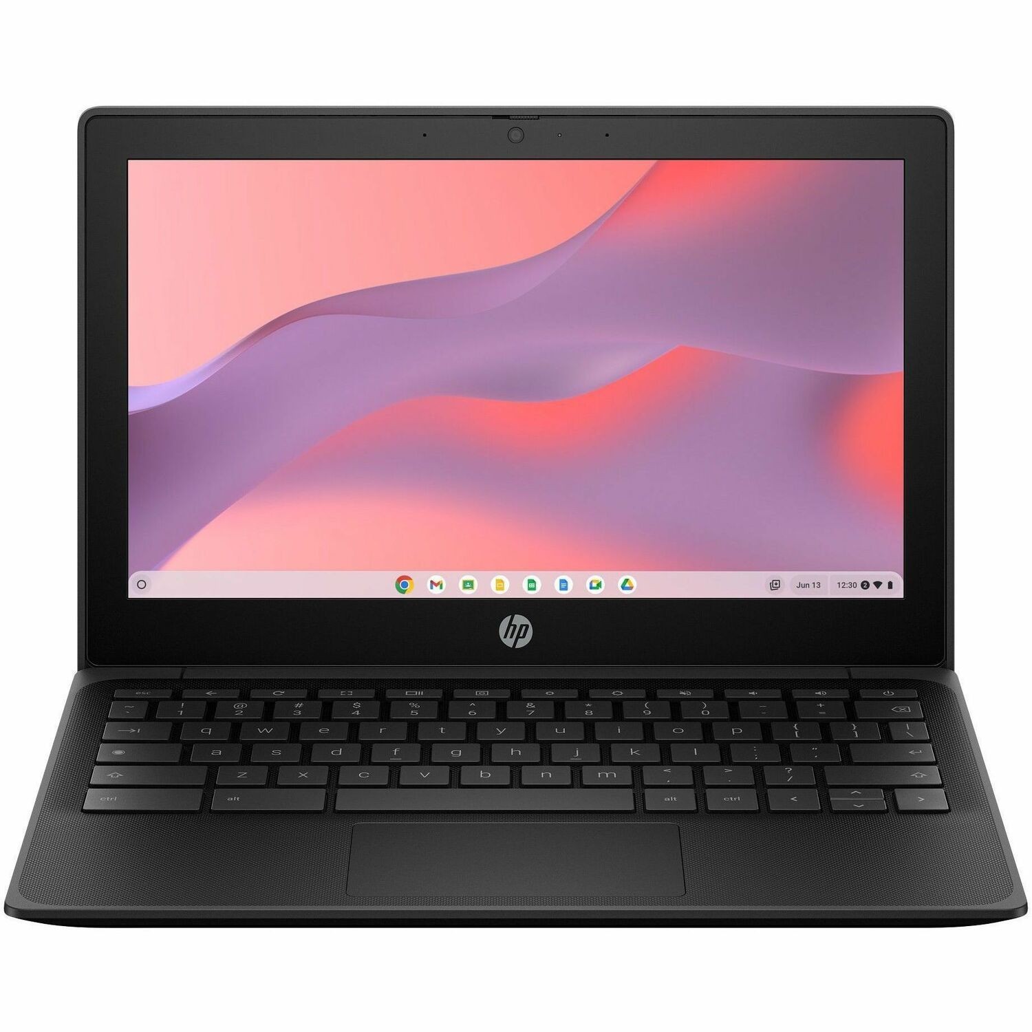 HP Fortis G1m 11.6" Rugged Chromebook - HD - 60 Hz - Octa-core (ARM Cortex A76 + Cortex A55) - 4 GB - 32 GB Flash Memory - English Keyboard - Jet Black - MediaTek Kompanio 520 Chip - 1366 x 768 - ChromeOS - ARM - Front Camera/Webcam - 16 Hours Battery Run Time - IEEE 802.11ax Wireless LAN Standard - Wi-Fi 6