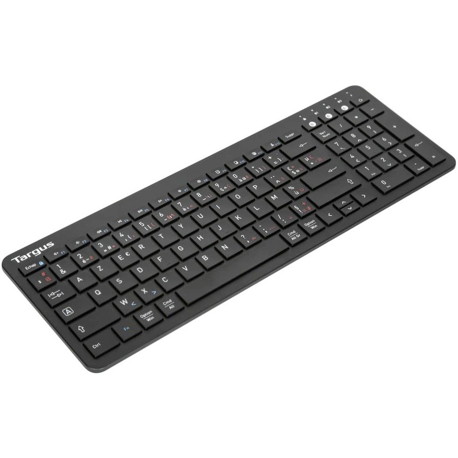 Targus AKB863BE Keyboard - Wireless Connectivity - Belgian - AZERTY Layout - Black