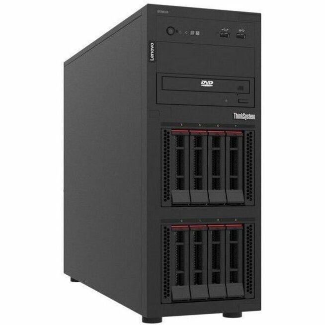 Lenovo ThinkSystem ST250 V3 7DCEA00VEA Toren Server - 1 Xeon 3,20 GHz - 32 GB RAM - 12Gb/s SAS controller