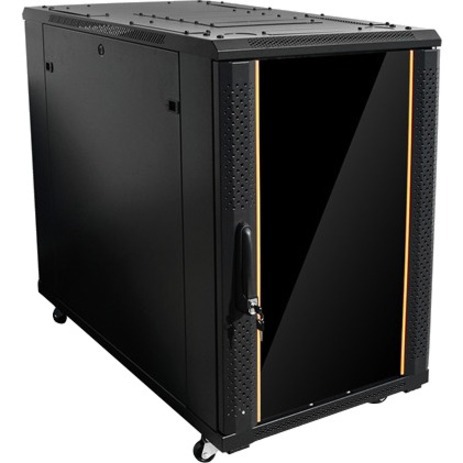 Claytek 18U 1000mm Depth Rack-mount Server Cabinet with 2U Drawer