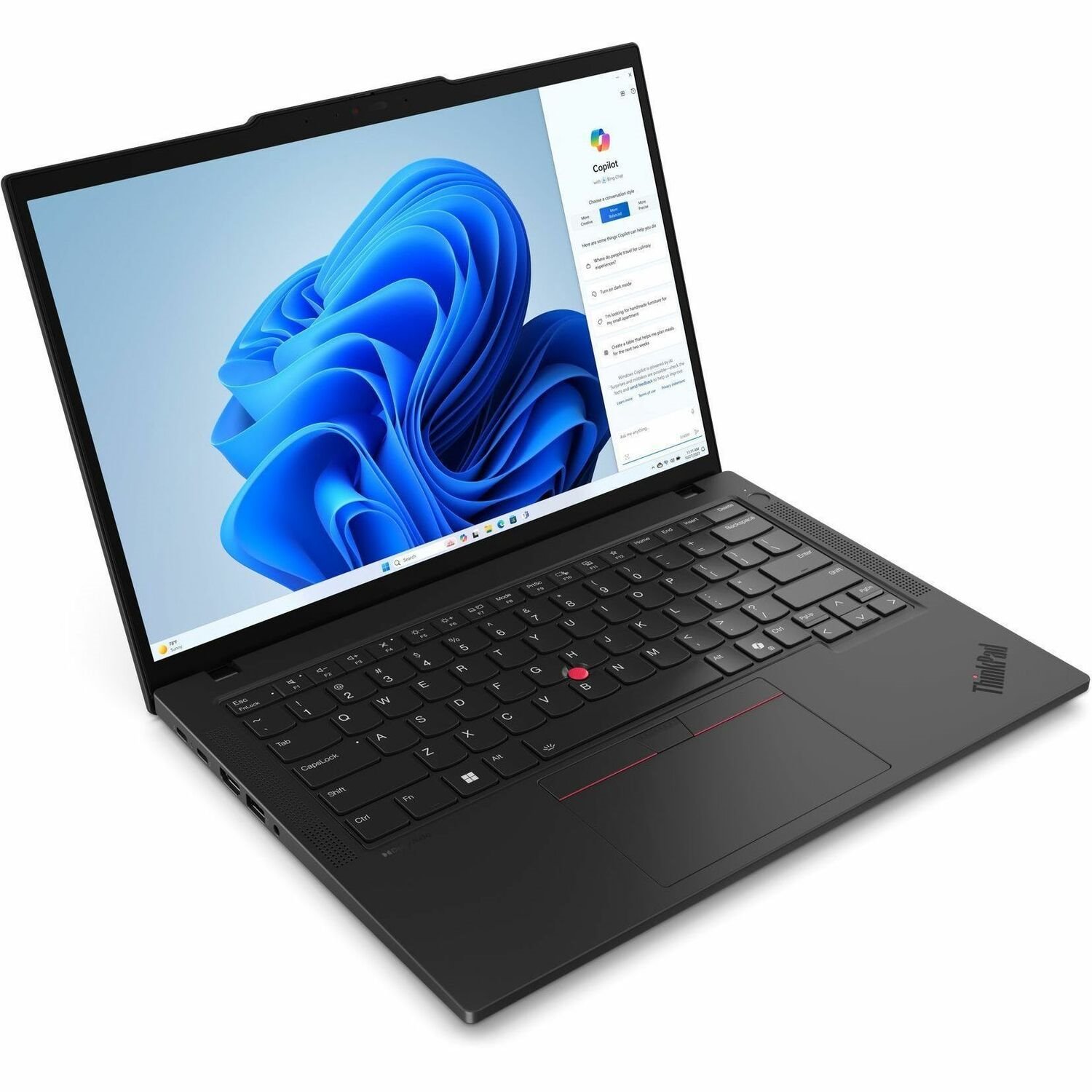 Lenovo ThinkPad T14 Gen 5 21ML000YAU 14" Notebook - WUXGA - Intel Core Ultra 7 155U - 16 GB - 512 GB SSD - English Keyboard - Black