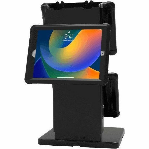 CTA Digital Multi-Screen Flexible Desk Mount Kiosk w/ Quick Release for iPad 10.2, iPad Air 3 and iPad Pro 10.5