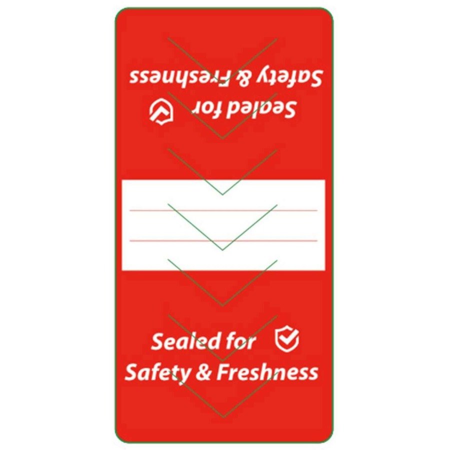 Tamper-Proof Labels, 2x4 Inch Labels