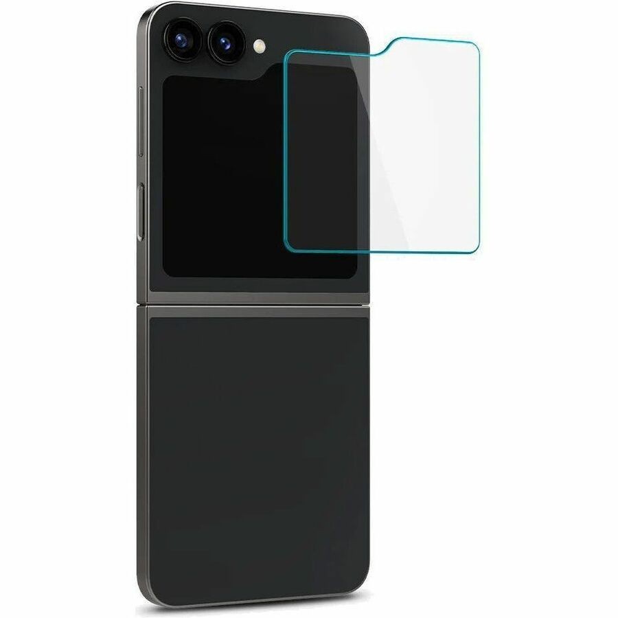 Spigen GLAS.tR EZ Fit 9H Gehard glas Schermbescherming voor Samsung Galaxy Z Flip6 - Glashelder - 2 Pak
