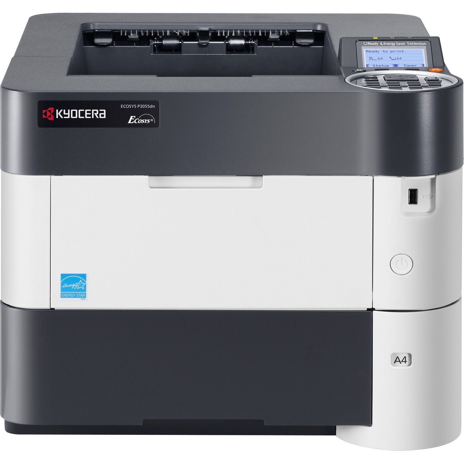 Kyocera Ecosys P3055dn Desktop Laser Printer - Monochrome