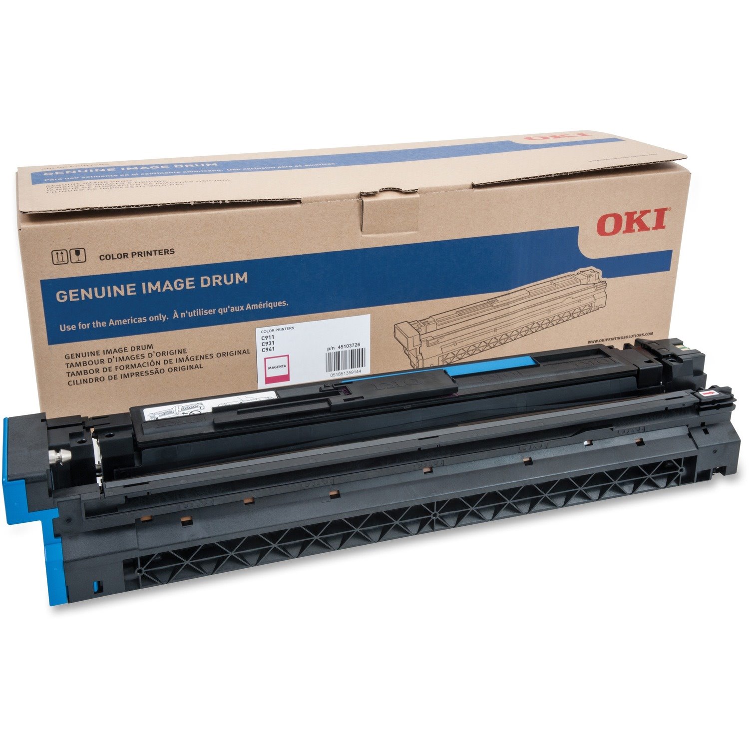 Oki 45103725/6/7/8 Image Drum