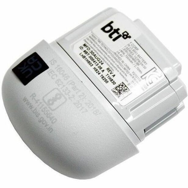 Battery Technology Bti Btry-Cs60eabhe-0B-Bti 4.4V 2.87WH Li-Ion Scanner Battery For Zebra