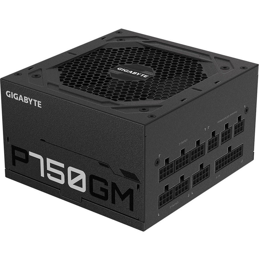 Gigabyte Power Supply|GIGABYTE|GP-P750GM|750 Watts|Efficiency 80 Plus Gold|Pfc Active|MTBF 100000 hours|GP-P750GM