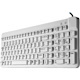 Man & Machine Low Profile Premium Waterproof Disinfectable Keyboard