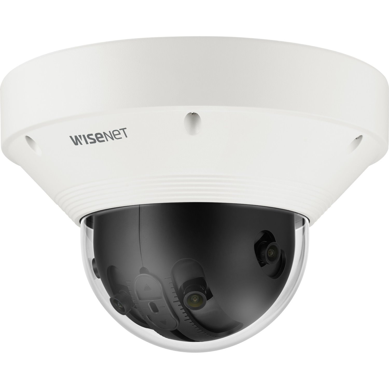 Hanwha Techwin Panoramic PNM-9022V 2 Megapixel Outdoor Network Camera - Color - Dome - White