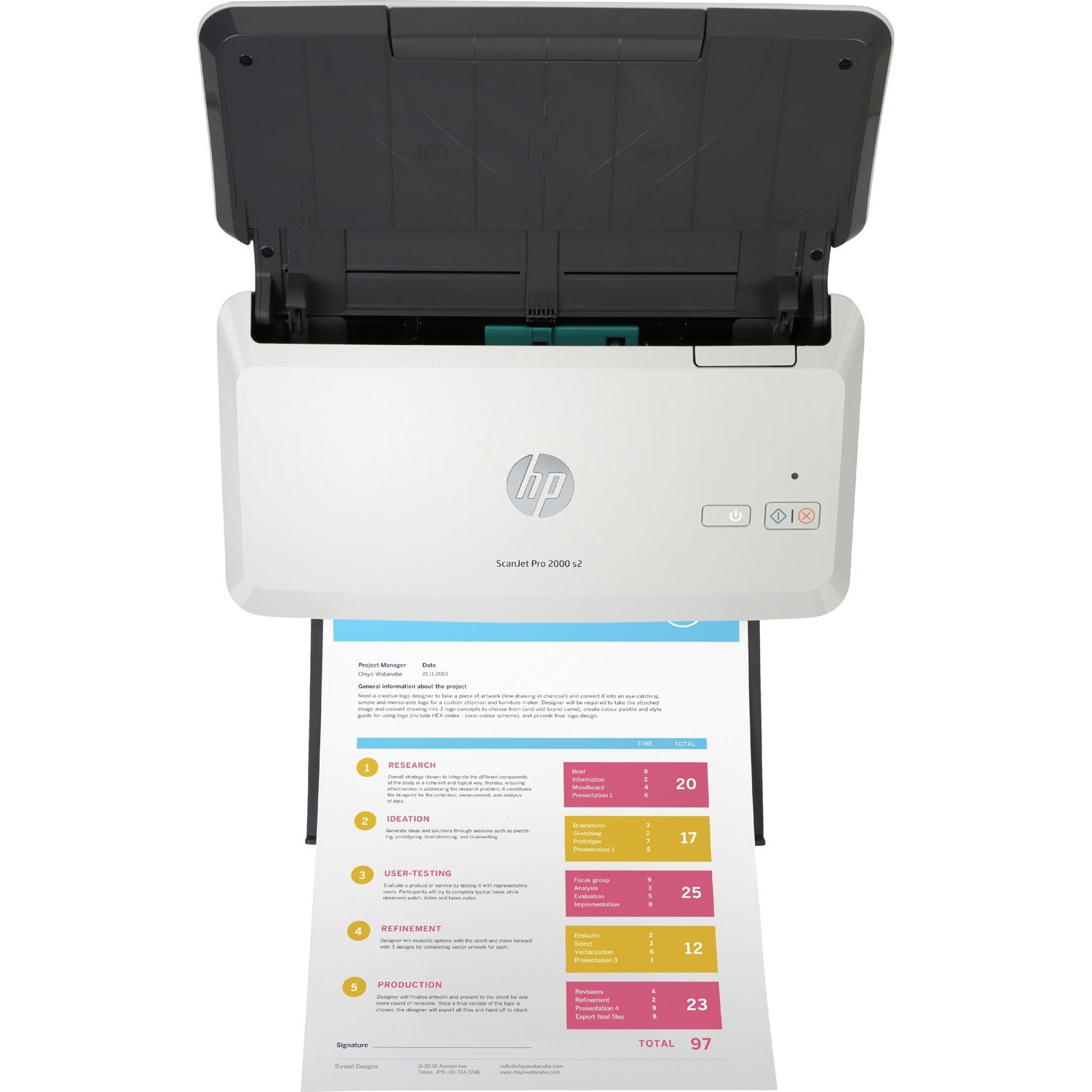 HP ScanJet Pro 2000 s2 Sheetfed Scanner - 600 dpi Optical